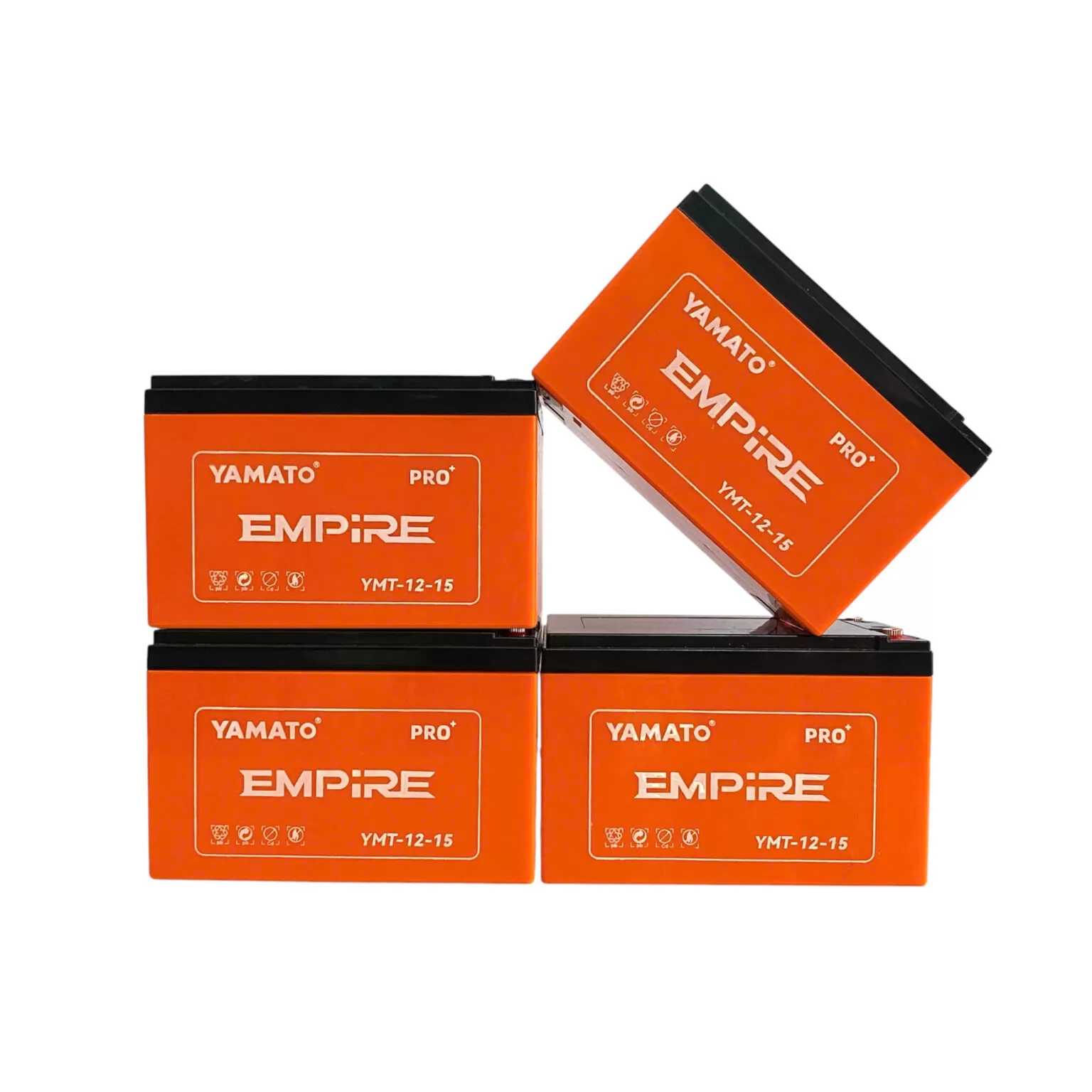 Bộ 4 Bình Ắc Quy Xe Đạp Điện 48V 15Ah Yamato Pro cao cấp