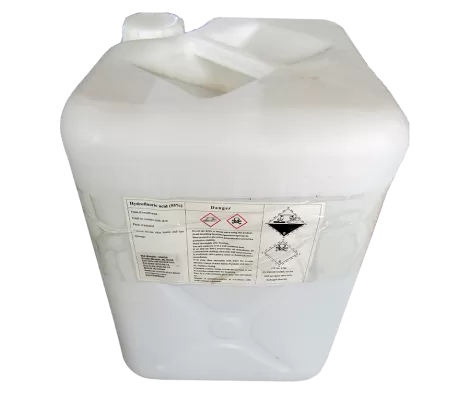 Hydrofluoric acid HF 55%, Trung Quốc, 25kg/can