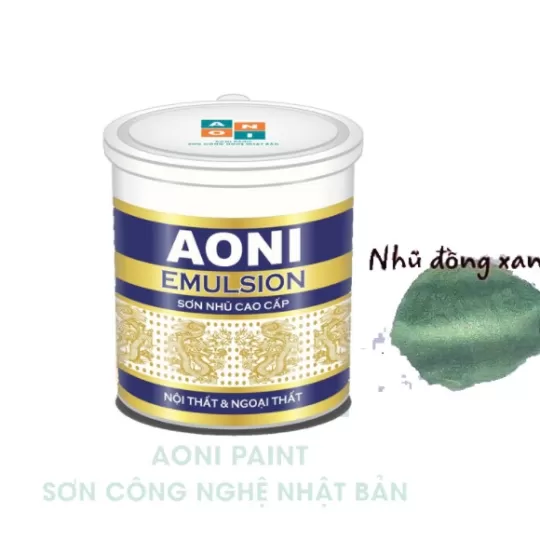 Sơn Nhũ AONI ĐỒNG XANH